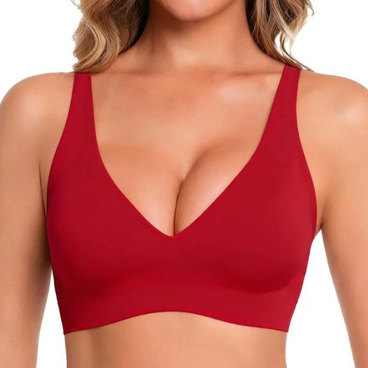 Seamless,Wireless Jelly Push-up Bra