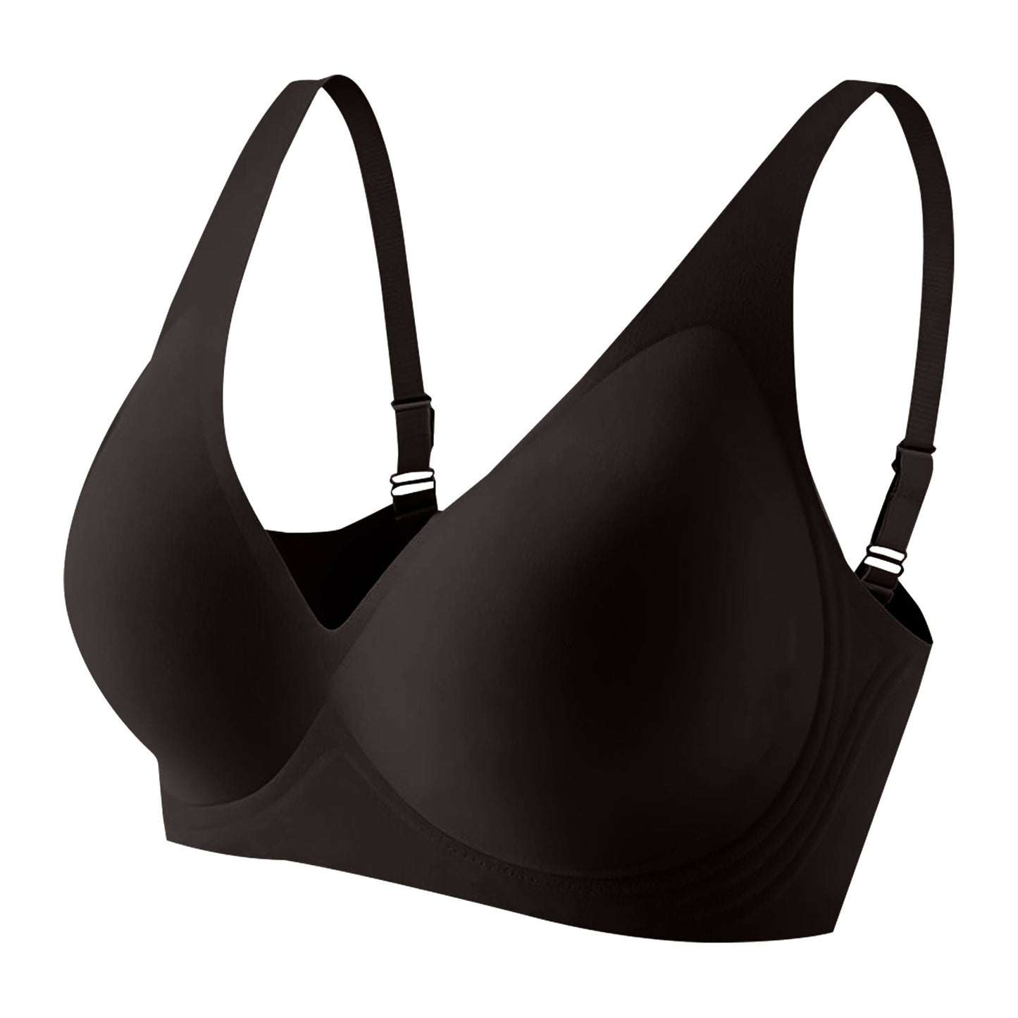 Seamless,Wireless Jelly Push-up Bra