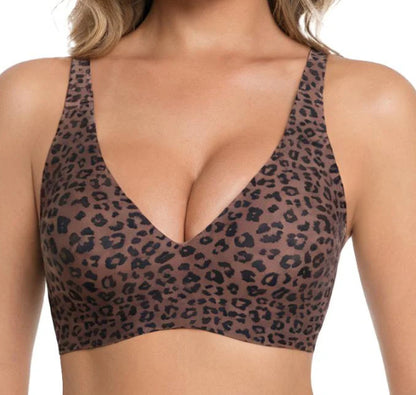 Seamless,Wireless Jelly Push-up Bra