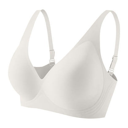 Seamless,Wireless Jelly Push-up Bra