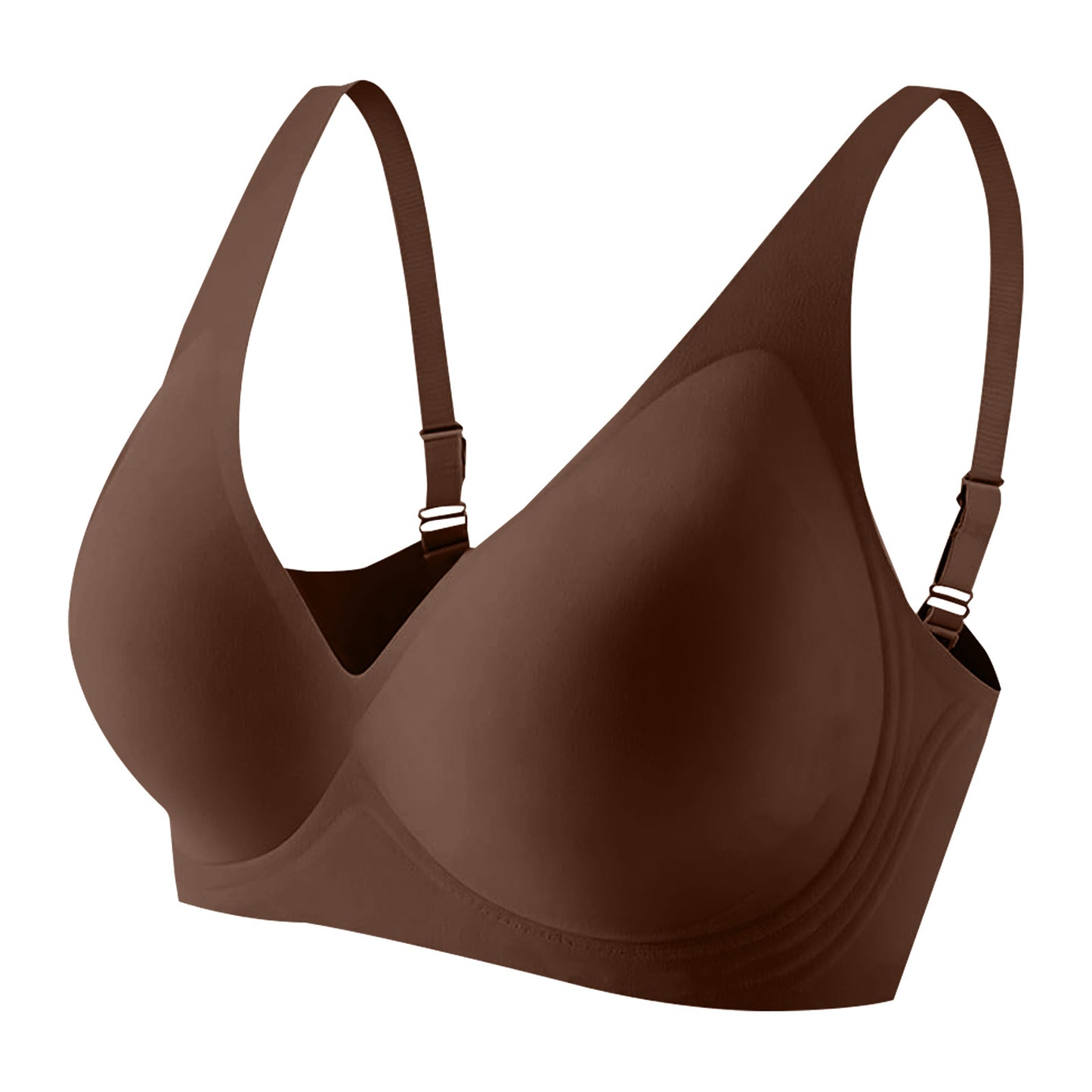 Seamless,Wireless Jelly Push-up Bra